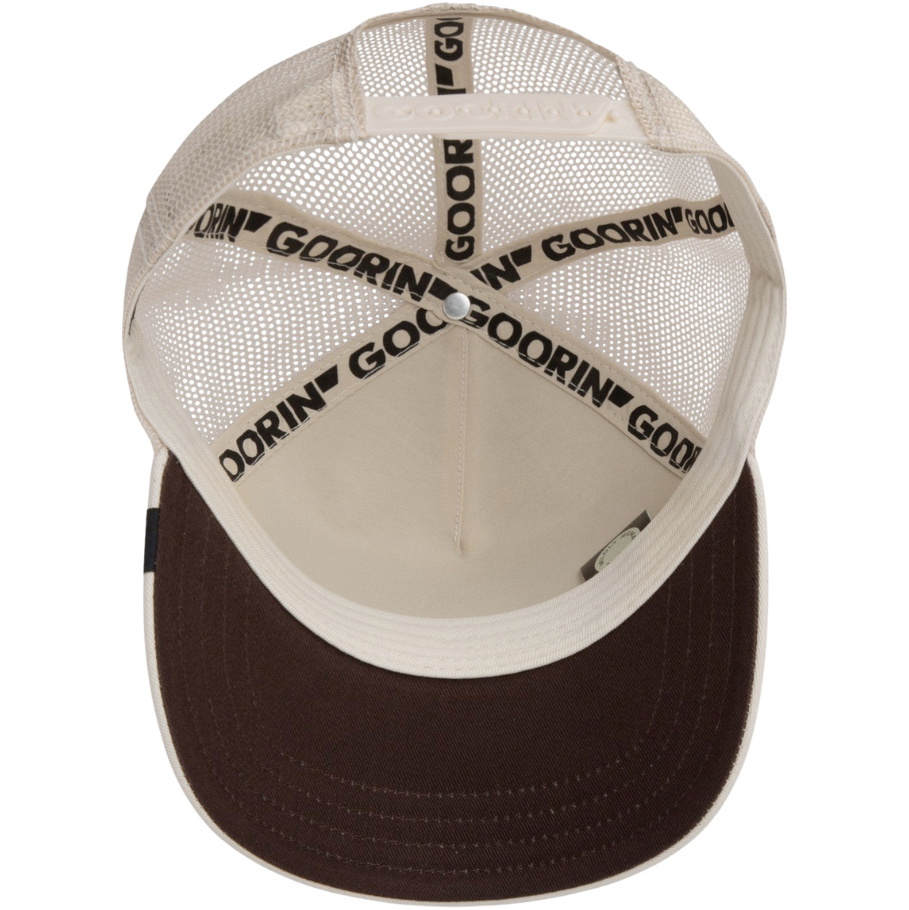 2026 Goorin Bros Deadly Scorpion Trucker 101-3001 - Creme